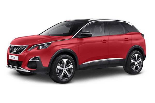 Peugeot 3008 SUV 2017-2024 integrované lyžiny